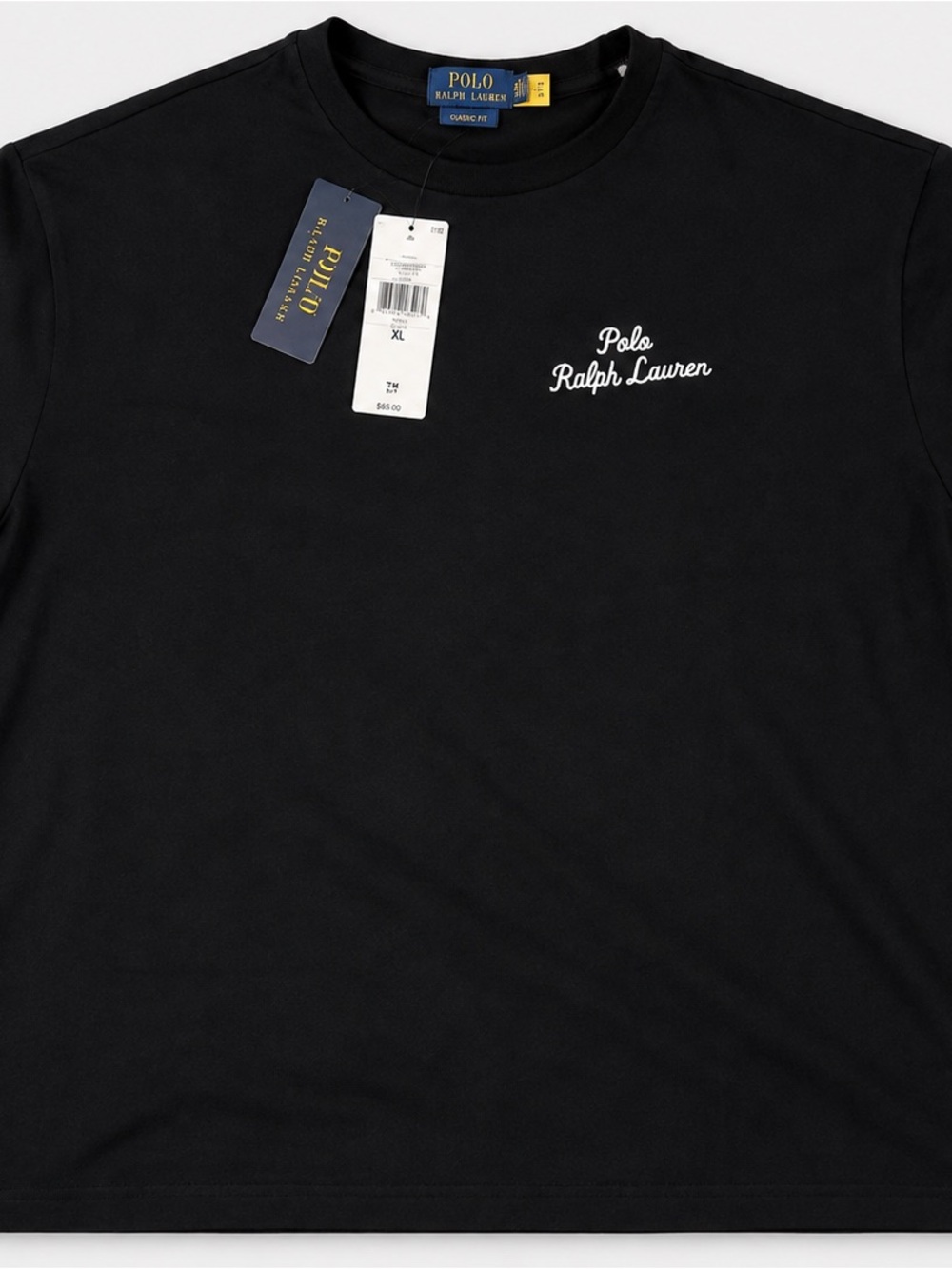 Polo Ralph Lauren Men’s XL Black Classic Fit Logo T-Shirt NWT